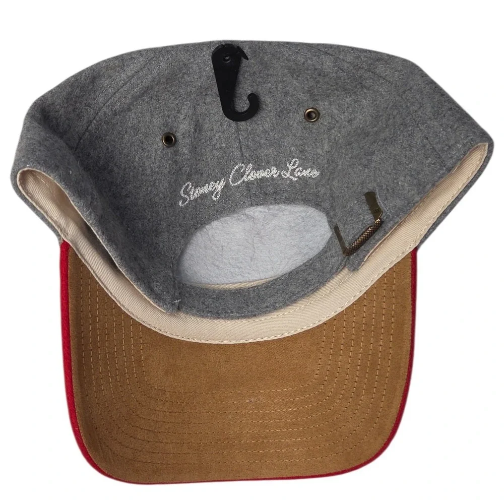 Stoney‎ Clover 47 Brand Kansas City Chiefs Hat Gray Red Wool Adjustable OSFA New